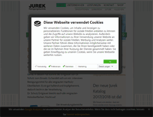 Tablet Screenshot of jurek-reinigungstechnik.de